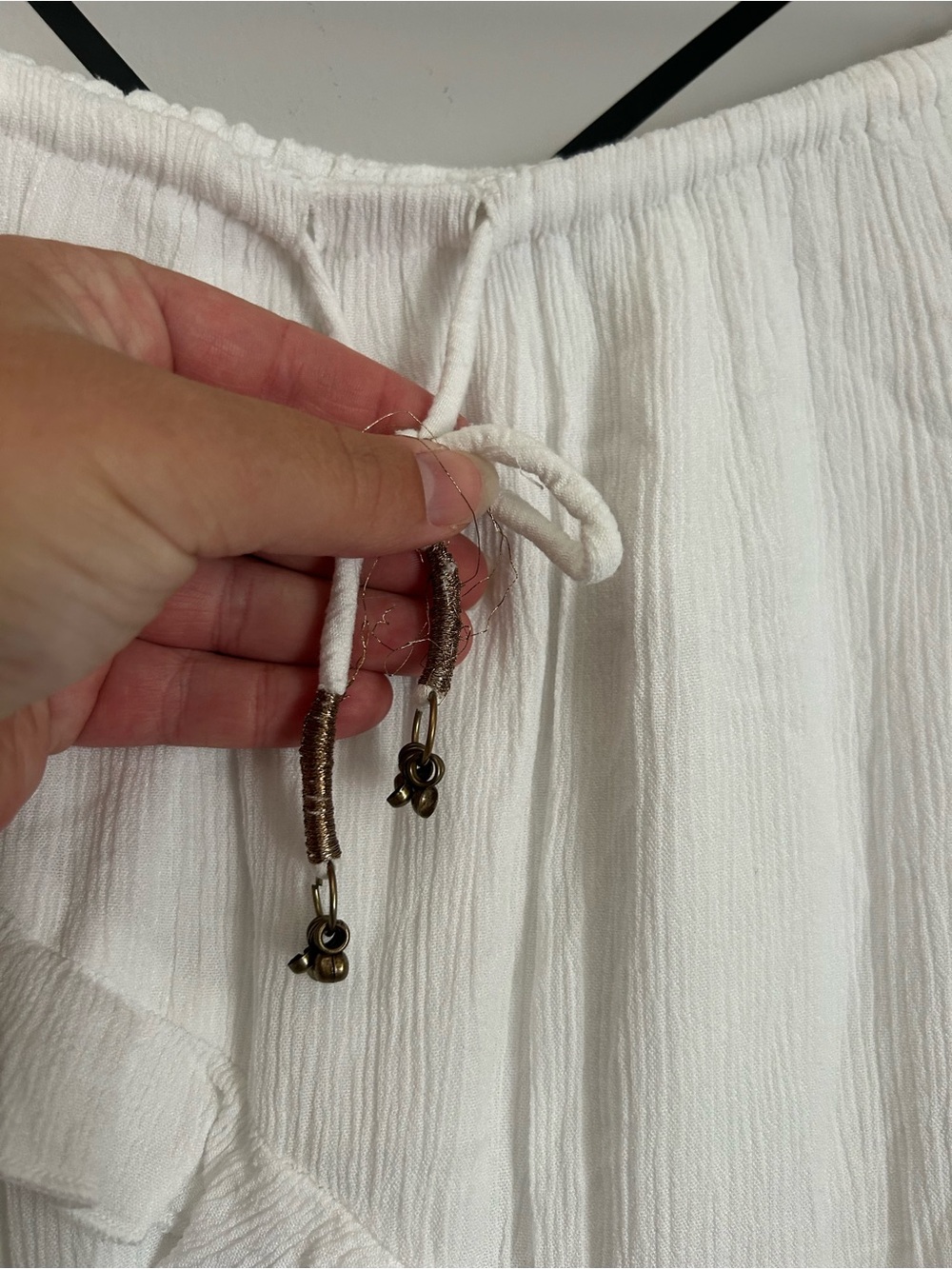 Free People Ambie Maxi Skirt in ivory asymmetrical boho festival - Picture 8 of 8
